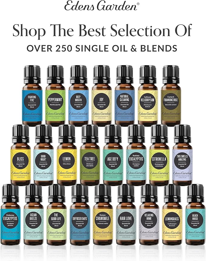 Edens Garden Cough & Congestion Relief Essential Oil Blend, 100% Pure & Natural Premium Best Recipe Therapeutic Aromatherapy Essential Oil Blends 10 ml Roll-On