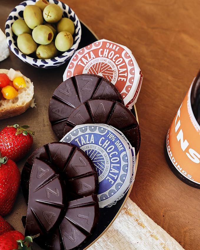 Taza Chocolate Organic Mexicano Disc Stone Ground, Classic Collection Variety Pack, 2.7 Ounce (6 Count)