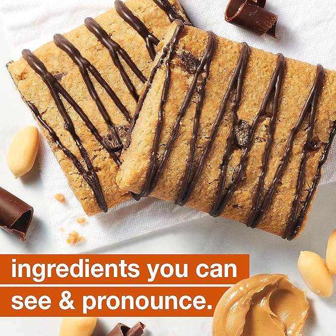 KIND Soft Baked Squares, Variety Pack, Chocolate, Peanut Butter and Salted Caramel, Almond Flour Brownies, Healthy Snack Bars, Gluten Free, 5g Protein, 18 Count