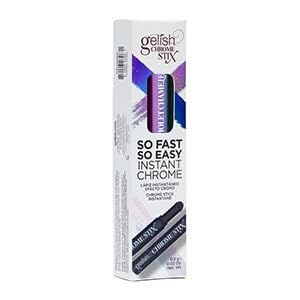 Gelish Chrome Stix, Chrome Nail Powder, Nail Art for Stunning Metallic Finish, Long-Lasting, Easy Application, Perfect for Professional and At-Home Use (Violet Chameleon, 0.5g)