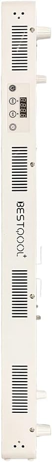 BestQool Red Light Therapy Device, 4 Wavelengths Full Body Infrared Red Light Therapy, Elite Grade Dual Chip 300 LEDs, High Power Panel for Pain Relief, Muscle, Skin, Energy. 500W. Modular Design.