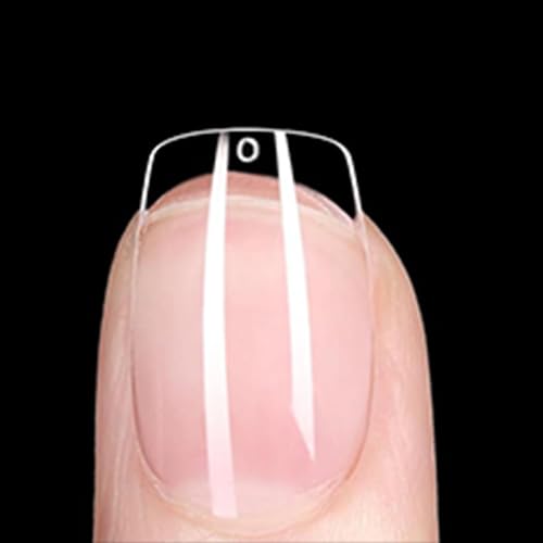 Short Square Nail Tips, 216pcs Acrylic Soft Fake Nails Gel Nail Tips, Full Cover Pre-Shaped Matte Clear Press on Nails for Extension, Diy at Home Manicure 12 Sizes
