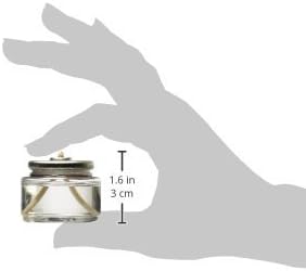 Hollowick Disposable Liquid Candles, 8 Hour, for Use in Glass Votive Tealight Lamp Holders, Restaurant Wedding Table Top Lights, Child Resistant Closures, 90 Pieces, Clear Fuel Oil HD8-90