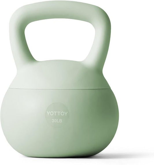 YOTTOY Soft Kettlebell,Kettlebell Anti-Slip Grip Weight for Home Workouts, Kettlebells Set Strength and Safety Guaranteed