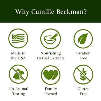 Camille Beckman Lotus Blosson & Green Tea Scented Silky Body Cream, Daily Moisturizer for All Skin Types | Non-Greasy Vegan Formula to Nourish and Soften Hands and Body, 13 Ounce