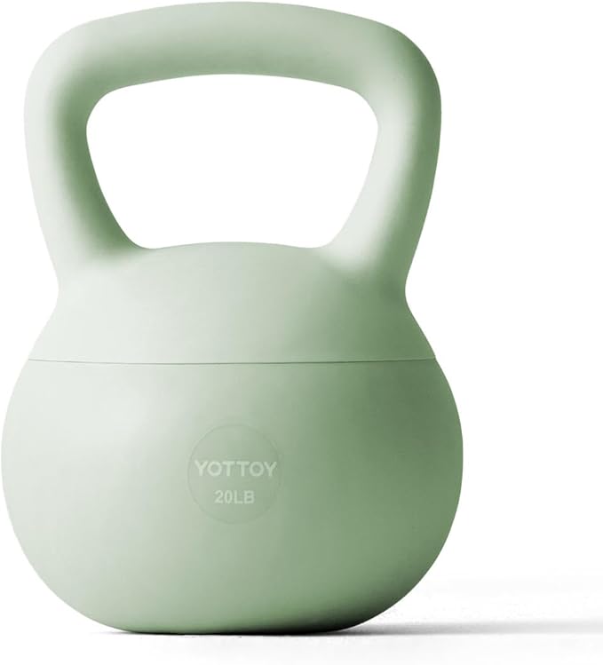 YOTTOY Soft Kettlebell,Kettlebell Anti-Slip Grip Weight for Home Workouts, Kettlebells Set Strength and Safety Guaranteed
