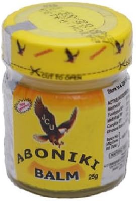 Aboniki Balm (1 Glass Jar) – Powerful Topical Pain Relief Balm for Sore Muscles and Joints. Anti-Inflammatory Muscle Rub for Lower Back, Knee, Neck, Shoulder, and More.