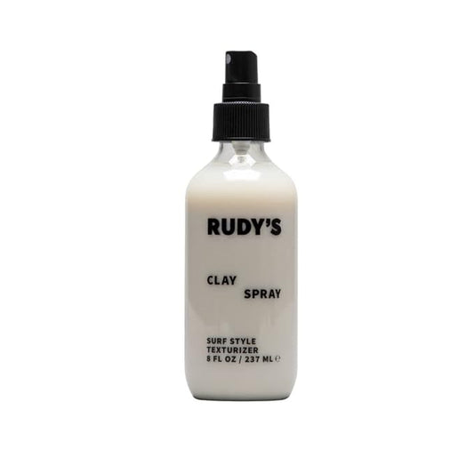 RUDY's Clay Spray - Hair Texturizer with Sea Salt - Paraben Free - For Fullness and Body (8 fl oz)