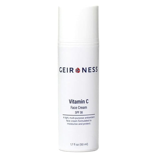 Geir Ness Vitamin C Day Cream - SPF 30 - Anti Aging Day Time Moisturizer Cream