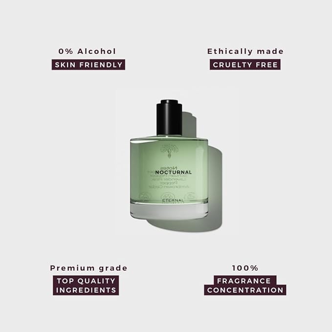 Nocturnal Perfume Oil Inspired by S.a.u.v.a.g.e | Long Lasting Designer Perfumes for Men 50ml with 30ml (Pack of 2)