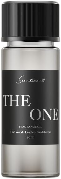 Scentiment Diffuser Oil - The One | Inspired by 1 Hotel® Miami Beach Lobby Scent | Aromatherapy Fragrance Oil | Notes of Cardamom, Leather, Lemon with Cinnamon & Sandalwood (20 mL)