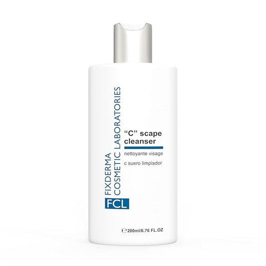 FCL 2% Vitamin C Face Wash, C Scape Cleanser for Gentle Exfoliation and Brightening | Cleanser Face Wash For Unevenly Pigmented Skin | Dark Spot Cleanser for Face - 200ml/6.76 Fl Oz