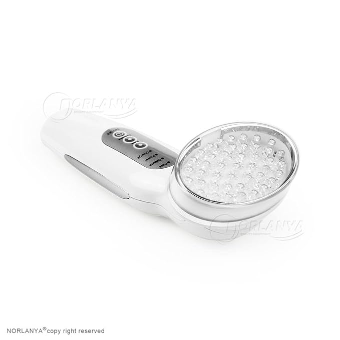 NORLANYA RED LED Light Photon Therapy Device for Wrinkles Collagen Boost Skin Firming and Lifting, 660nm LED Red Light