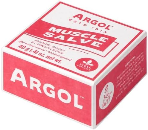 Muscle Salve, Aromatherapy Balm for Tension Relief, Cooling & Warming Effect, Nourishing & Moisturizing, Vegan, Petroleum-Free, Responsible Packaging