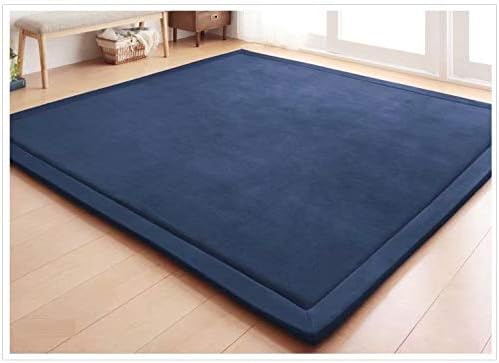 V-mix Baby Play Mat, Handmade Weaving Plush Foam Play Crawling Rugs for Baby, Toddler, Children, Yoga Mat, Exercise Mat Cushy-Soft & Thick Hypoallergenic, Non-Toxic, Reversible