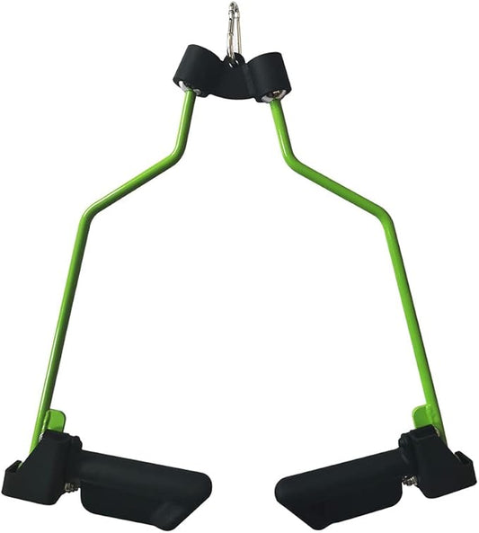 KORIKAHM Adjustable Lat Pull down Bar, Cable Machine Attachments for Gym, Home Gym Fitness T-bar Row Pulldown Attachments, Lat Pull Down Machine Wide Grip Neutral Grip Handle