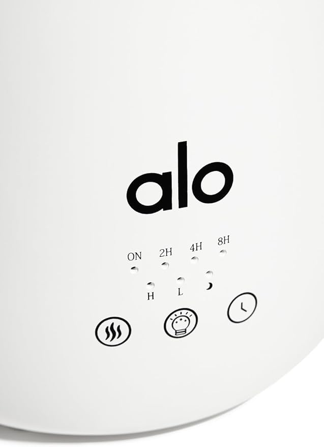 Alo Aura Diffuser + Full Oil Set | Essential Oil Diffuser & Cool Mist Humidifier | Quiet Operation | Covers 700 Sq. Ft | Up to 22 Hrs Runtime | for Home, Workout Studios, Classrooms |