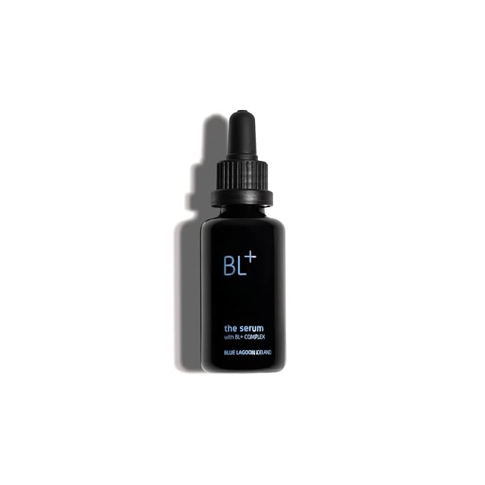 Blue Lagoon - BL+ The Serum Daily Anti-Aging Facial Treatment | Sustainable, Bioactive Luxury Skincare (Mini, 0.5 fl oz | 15 ml)
