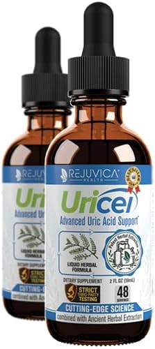 Uricel - Advanced Uric Acid Support & Cleanse Supplement - Liquid Delivery for Better Absorption - Tart Cherry, Chanca Piedra, Celery Seed, Turmeric & More!
