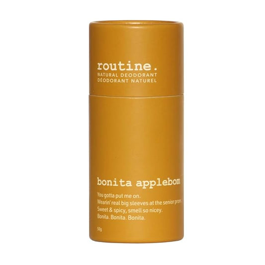Routine Natural Deodorant Bonita Applebom Deo Stick | 1.7 Fluid Oz. Aluminum Free for Women & Men (Stick Formula)
