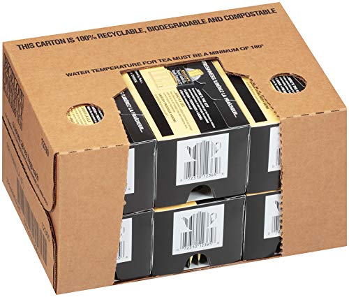 Bigelow French Vanilla Tea 28-Count Boxes (Pack of 6) Premium Black Tea Flavored with Vanilla Antioxidant-Rich Gluten-Free Full-Caffeine Tea in Foil-Wrapped Bags