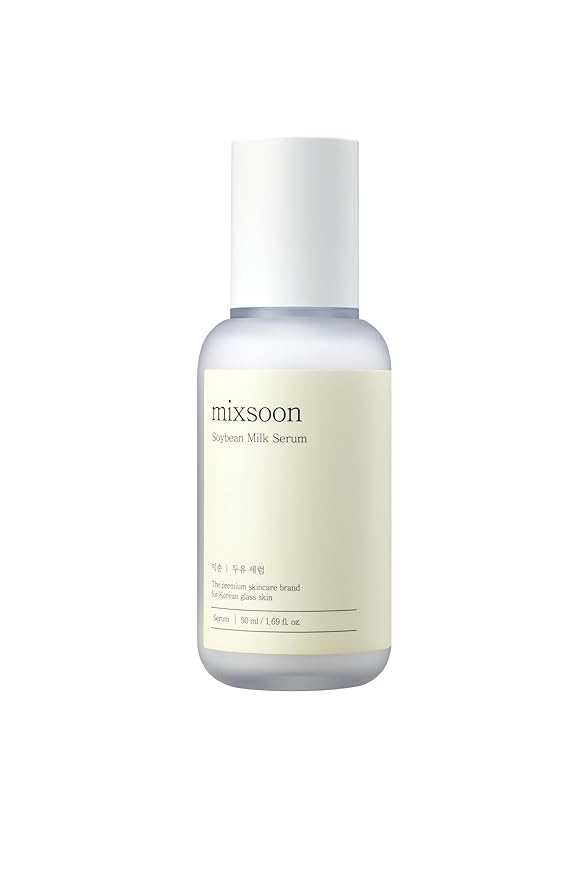 mixsoon Soybean Milk Serum - Bean Essence No.2 Nourishing Serum, Korean Skincare for Glass Skin - (1.69 fl.oz / 50ml)