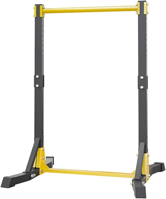 Pull Up Station, 11-Level Height Adjustable Pull Up Bar Stand, Free Standing Pull Up Bar for Home Gym Multi-Function Strength Training Pull Up Dip Station, Power Tower