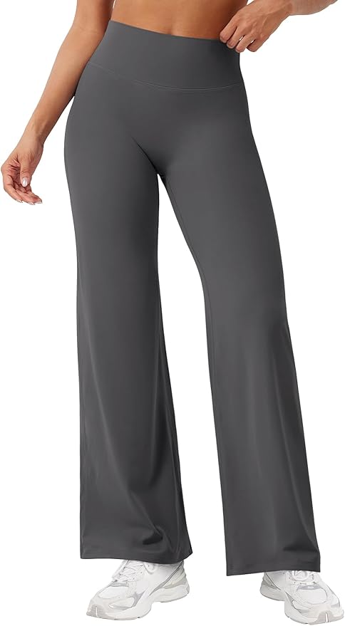 YEOREO Workout Leggings Womens No Front Seam Straight Leggings 29" / 31.5" / 33" High Waist Buttery Eddiy Gym Yoga Pants