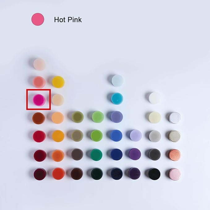 MOZEAL 4" x 10" Extra-Large Hot Pink Pillar Candles (Set of 2), Unscented, Dripless, Smokeless, Long Clean-Burning, Tall 10 inch Large Hot Pink Pillar Candles for Spring Festivities Decor