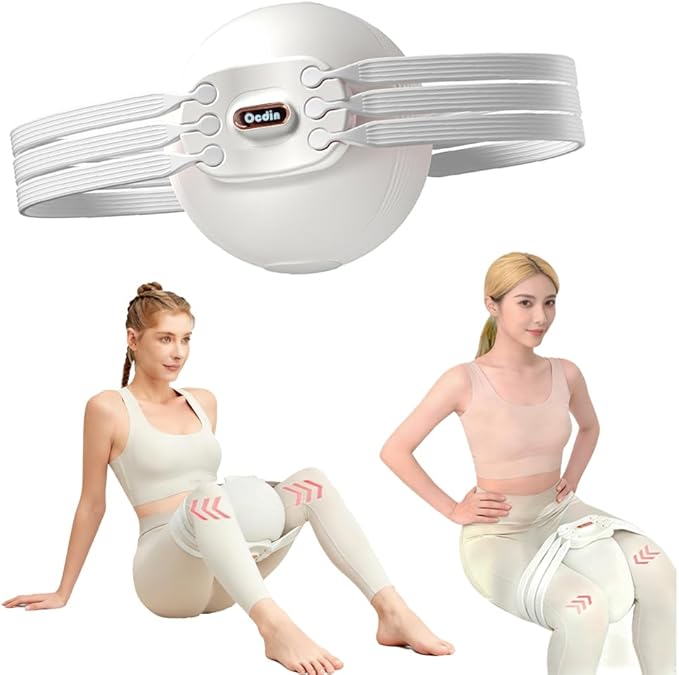 Ocdin Hip Abductor and Adductor Training Ball for Women, Thigh Master Exercise Ball for Home Gym, Fit for Pelvic Floor Muscle Recovering