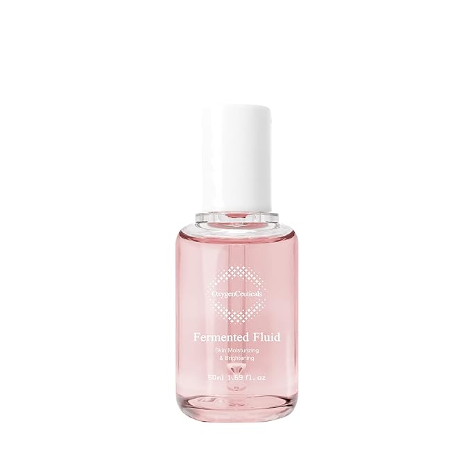 OxygenCeuticals Fermented Fluid – Brightening & Hydrating Ampoule with Fructan Ferment Extract, Arbutin & Niacinamide, Improves Skin Tone & Radiance for Dry and Dull Skin. 1.69 fl.oz (50ml)