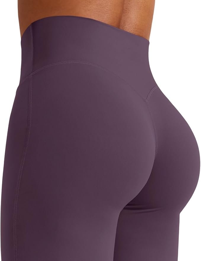 YEOREO Workout Leggings Womens No Front Seam Straight Leggings 29" / 31.5" / 33" High Waist Buttery Eddiy Gym Yoga Pants