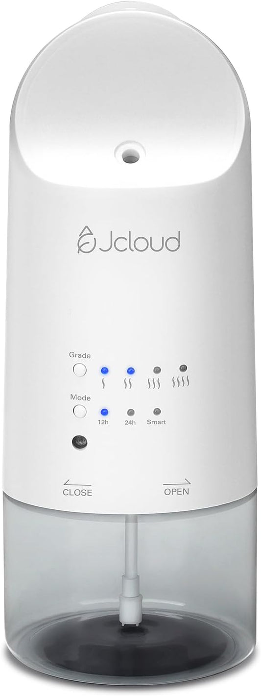 JCLOUD 2025 Plug in Diffuser for Essential Oils, Waterless Scent Diffuser Cover Up to 500 Sq. Ft. for Home, Office, Spa – Portable Smart Wall Diffuser 160ML, White
