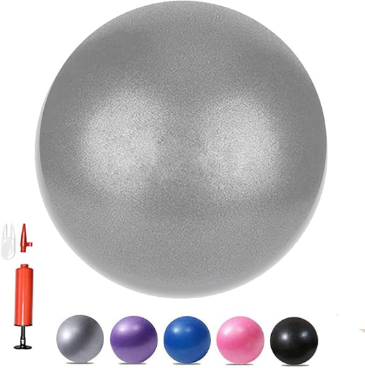 6 Inch Exercise Pilates Mini Yoga Balls Barre for Home Stability Squishy Training Physical Therapy Improves Balance with Pump