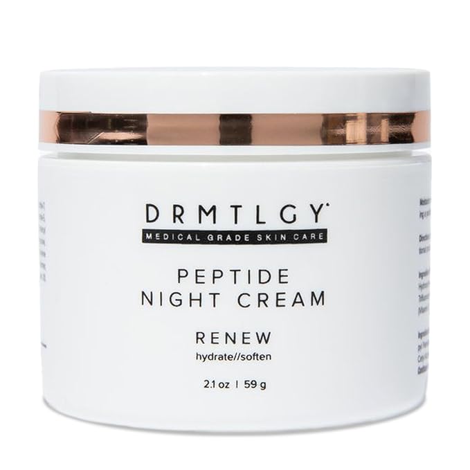 DRMTLGY Hydrated Skin Duo: Needle-less Serum & Peptide Night Cream