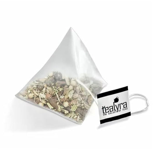 Tealyra - Blood Cleanser Tea - 25 Bags - Wellness Detox - Health Tonic - Dandelion - Ginger - Loose Leaf Herbal Tea - Natural Cleanse - Diuretic Tea - Caffeine-Free - 25 Sachets