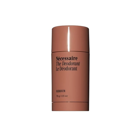 Nécessaire The Deodorant Olibanum | Natural Aluminum Free Deodorant For Women & Men. Extra Strength Treatment with Mandelic Acid. Free of Baking Soda, Ozokerite & Parabens (75 g/2.5 oz)