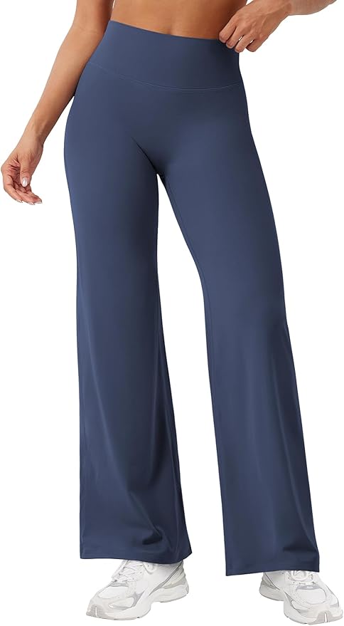 YEOREO Workout Leggings Womens No Front Seam Straight Leggings 29" / 31.5" / 33" High Waist Buttery Eddiy Gym Yoga Pants