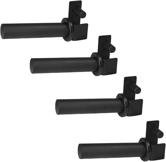 Yes4All Power Rack J-Hooks & Attachments – Heavy Duty Barbell Holders Compatible with 2x2 & 3x3 Power Racks for Home Gym