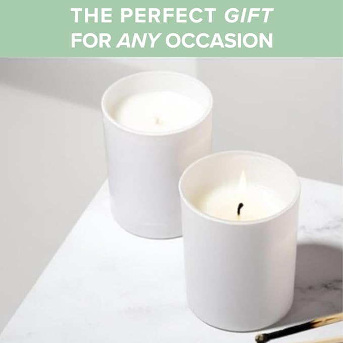 Simply Soson Scented Votive Candles, Bulk Set of 24 White Sage Small Candles Bulk, Votive Candles Scented in Glass, 10 Hours Burn, for Wedding, Birthday, Holiday Christmas & Home Decoration