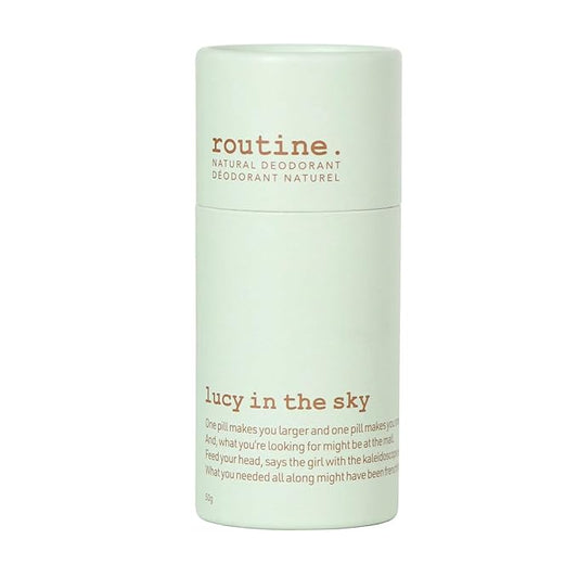 Routine Natural Deodorant Lucy in the Sky Deo Stick | 1.7 Fluid Oz. Natural Deodorant Aluminum Free Natural Deodorant For Women & Men | (Stick Formula)