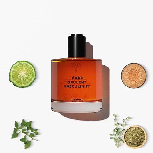 Dark Opulent Masculinity Perfume Oil Inspired by A Interlode Man | Long Lasting Perfume Oil for Women and Men (Unisex) – 50ml with 30ml Dark Opulent Masculinity (Pack of 2)