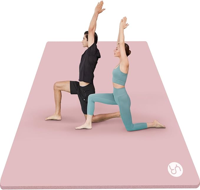 Large Yoga Mat 78"x 51" 20mm/15mm/10mm Thick Workout Mats for Home Gym, Extra Wide Workout for Women Men Gym Flooring Exercises