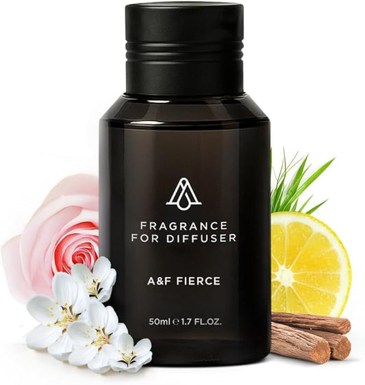 AromaPlan Hotel Scents Inspired by A+F Fierce, 1.7 Fl Oz (50 ml)-Home Luxury Aroma & Hotel Fragrance Essential Oil- Hotel Essential Oil for Aromatherapy- USA Made, Bolder Aroma & Longer Lasting