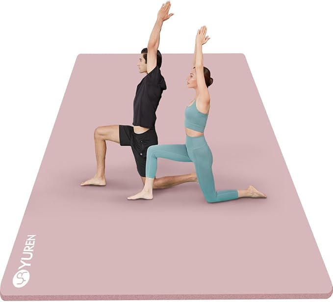 Large Yoga Mat 78"x 51" 20mm/15mm/10mm Thick Workout Mats for Home Gym, Extra Wide Workout for Women Men Gym Flooring Exercises