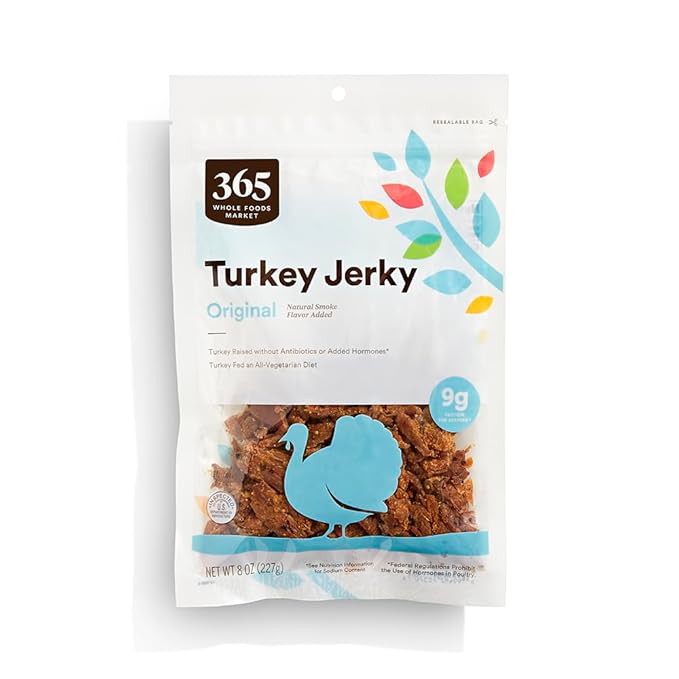 365 by Whole Foods Market, Original Turkey Jerky, 8 OZ