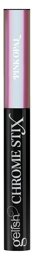 Gelish Chrome Stix, Chrome Nail Powder, Nail Art for Stunning Metallic Finish, Long-Lasting, Easy Application, Perfect for Professional and At-Home Use (Pink Opal, 0.5g)