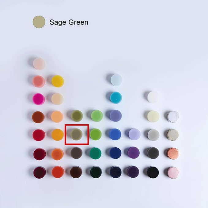 MOZEAL 3" x 8" Hand-Poured Unscented Large Candle, Smokeless Rustic Pillar Candle Set of 2, Slow Burn, No Drip, Approx 150 Hours Burning, Wedding, Dinner, Easter and Home Decorative, Tall Sage Candle