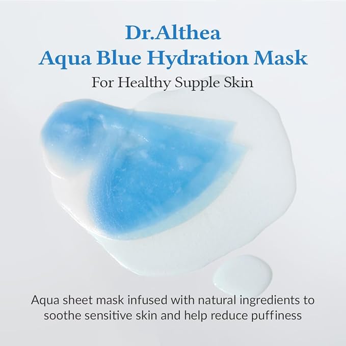 Dr.Althea Hydration Boosting Set, Barrier Cream & Hydration Sheet Mask, Deep Moisture for Glass Skin, Korean Skincare Set