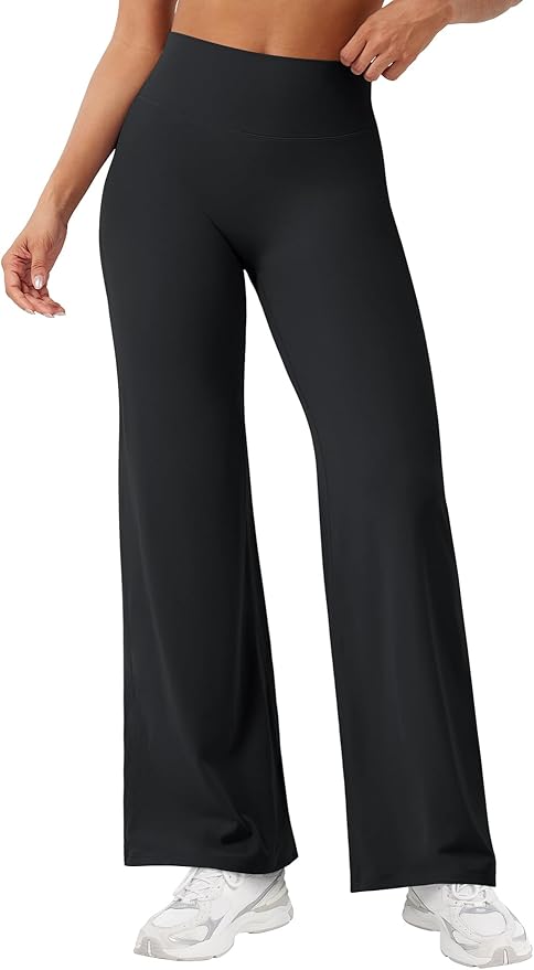 YEOREO Workout Leggings Womens No Front Seam Straight Leggings 29" / 31.5" / 33" High Waist Buttery Eddiy Gym Yoga Pants